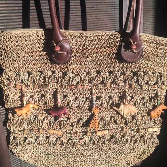 Cappelli Straworld- Cute Straw Purse - Picture 3 of 8